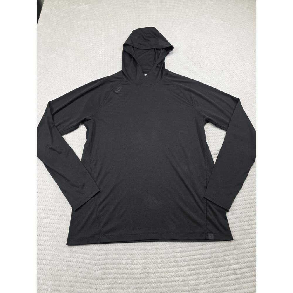 511 Tactical Shirt Mens Large Hooded Pullover Light Weight Performance